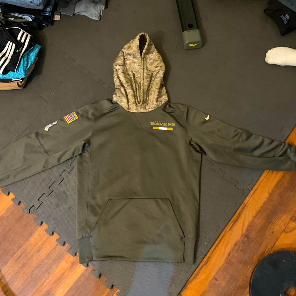 Ravens 2017 Salute to Service hoodie